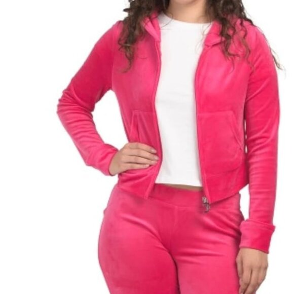 Juicy Couture Velour Vixen Pink  Tracksuit - Picture 4 of 5